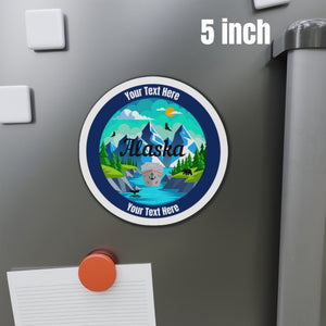Personalized Alaska Glacier Bay Cruise Door Magnet