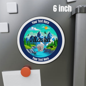 Personalized Alaska Glacier Bay Cruise Door Magnet