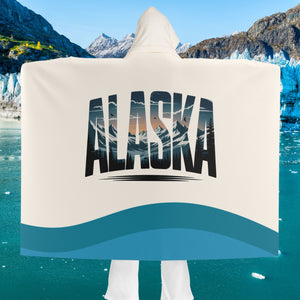 Alaska Hooded Sherpa Fleece Blanket Fleece Blankets Cruise Into