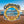 Personalized Cruise Partners for Life cruise door magnet with gold porthole design, custom names, and scenic ocean background
