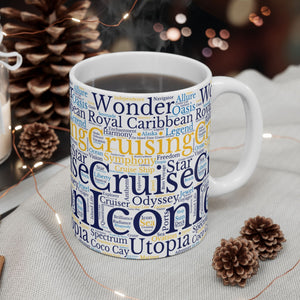 Royal Caribbean Cruise Words Coffee Mug Mug Cruise Into
