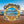 Personalized Cruise Partners for Life cruise door magnet with gold porthole design, custom names, and scenic ocean background