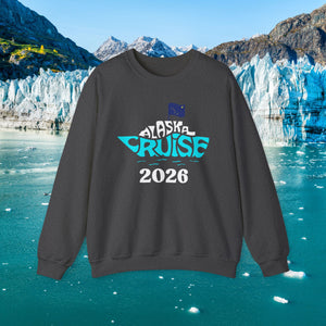 Alaska Cruise 2026 Ship Graphic Sweatshirt Sweatshirt Cruise Into