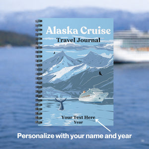 Personalized Alaska Cruise Travel Journal