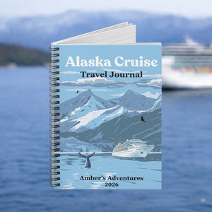 Personalized Alaska Cruise Travel Journal Journal Cruise Into