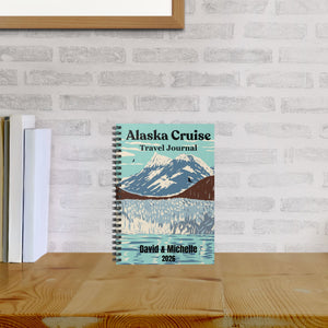 Personalized Alaska Cruise Glacier Bay Travel Journal Journal Cruise Into