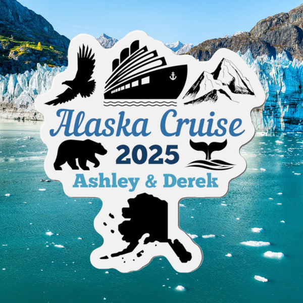 Personalized Alaska Cruise Door Magnet Cruise Door Magnets Cruise Into