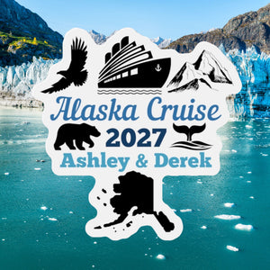 Personalized Alaska Cruise Door Magnet Cruise Door Magnets Cruise Into