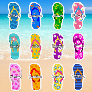 Personalized Flip Flop Cruise Door Magnets Cruise Door Magnets Cruise Into