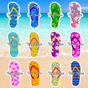 Personalized Flip Flop Cruise Door Magnets Cruise Door Magnets Cruise Into