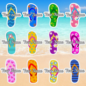 Personalized Flip Flop Cruise Door Magnets Cruise Door Magnets Cruise Into