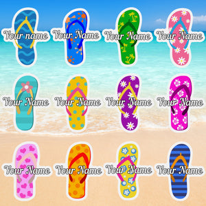 Personalized Flip Flop Cruise Door Magnets Cruise Door Magnets Cruise Into
