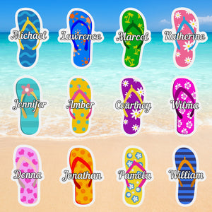 Personalized Flip Flop Cruise Door Magnets Cruise Door Magnets Cruise Into