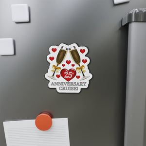 25th Anniversary Cruise Door Magnet Cruise Door Magnets Cruise Into