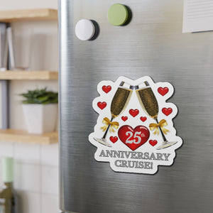 25th Anniversary Cruise Door Magnet Cruise Door Magnets Cruise Into