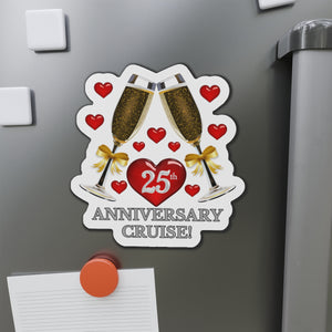 25th Anniversary Cruise Door Magnet Cruise Door Magnets Cruise Into