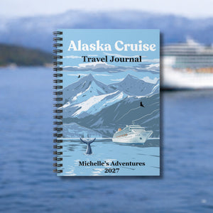 Personalized Alaska Cruise Travel Journal Journal Cruise Into