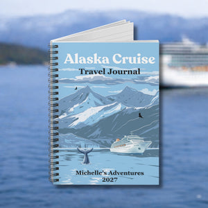 Personalized Alaska Cruise Travel Journal Journal Cruise Into
