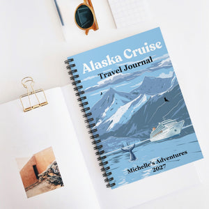 Personalized Alaska Cruise Travel Journal Journal Cruise Into