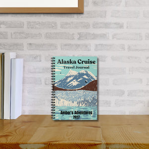 Personalized Alaska Cruise Glacier Bay Travel Journal Journal Cruise Into