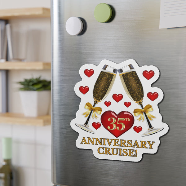 35th Anniversary Cruise Door Magnet Cruise Door Magnets   