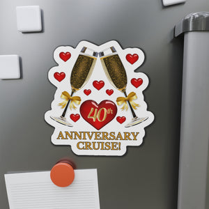 40th Anniversary Cruise Door Magnet Cruise Door Magnets Cruise Into