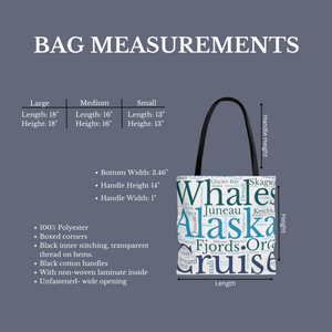 Alaska Cruise Tote Bag Bags Cruise Into