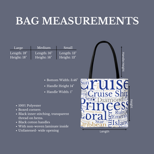 Princess Cruise Tote Bag Bags Cruise Into