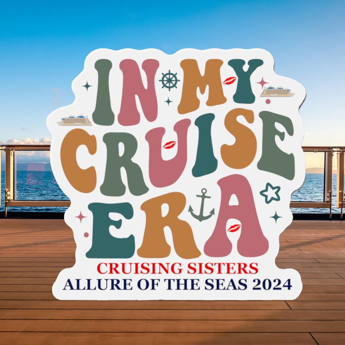 In My Cruise Era Cruise Door Magnet | Cruise Into