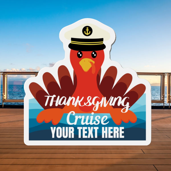 Personalized Thanksgiving Cruise Door Magnet Cruise Door Magnets Cruise Into