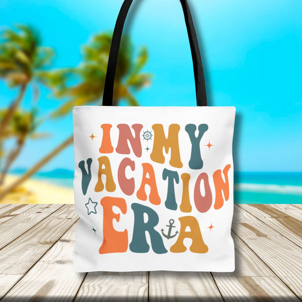 In My Vacation Era Cruise Tote Bag Bags 13" × 13''  