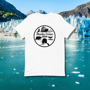 Alaska Cruise 2024 T-Shirt SHIRT White S 