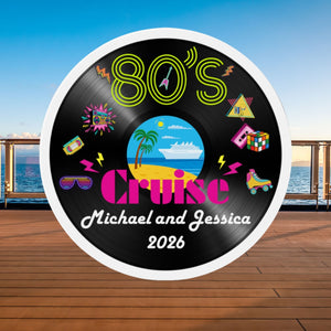 Personalized 80's Cruise Door Magnet Cruise Door Magnets Cruise Into