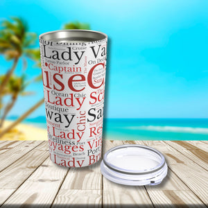 Virgin Voyages Cruise Words Tumbler 20 oz Tumbler Cruise Into