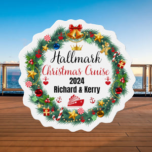 Hallmark Christmas Cruise Door Magnet Cruise Door Magnets   