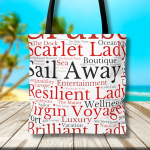 Virgin Voyages Cruise Tote Bag Bags   