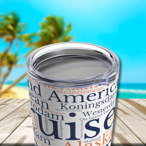 Holland America Cruise Words Tumbler 20 oz Tumbler Cruise Into
