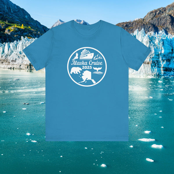 Alaska Cruise T-Shirt 2025 SHIRT Aqua XS 