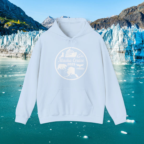 Alaska Cruise Hoodie 2025 Sweater Light Blue S 