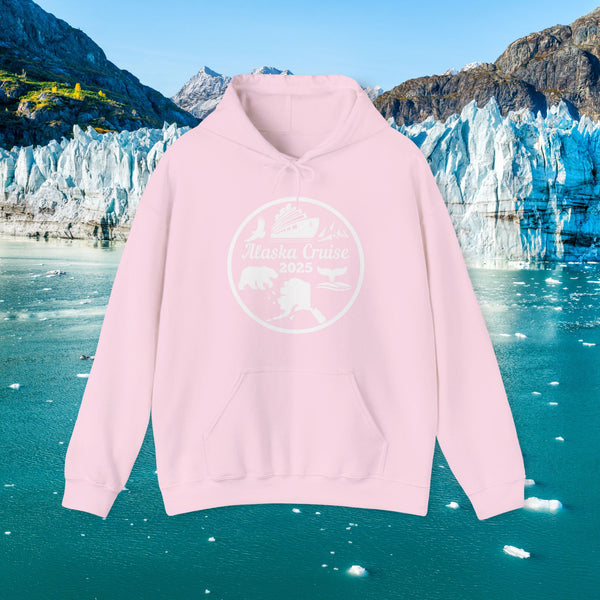 Alaska Cruise Hoodie 2025 Sweater Light Pink S 