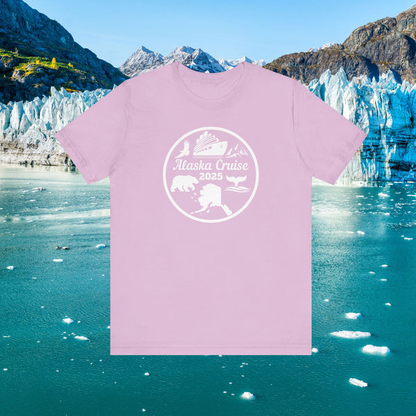 Alaska Cruise T-Shirt 2025 SHIRT Lilac XS 