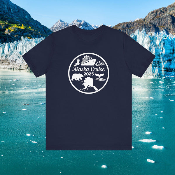 Alaska Cruise T-Shirt 2025 SHIRT Navy XS 