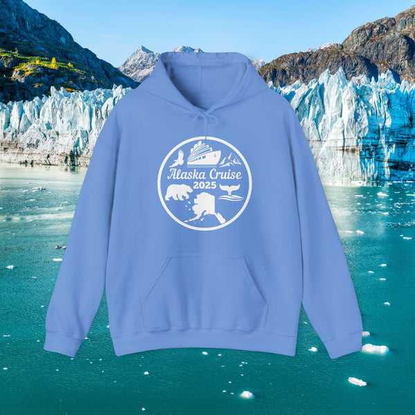 Alaska Cruise Hoodie 2025 Sweater Carolina Blue S 