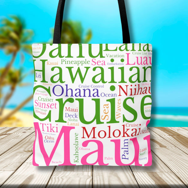 Hawaii Cruise Tote Bag Bags   