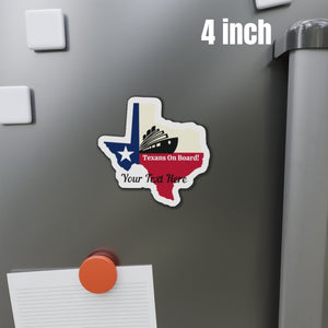 Personalized Texas Cruise Door Magnet Cruise Door Magnets Cruise Into