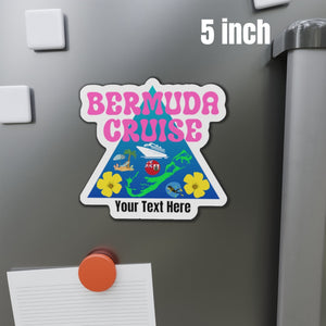 Personalized Bermuda Cruise Door Magnet