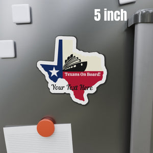 Personalized Texas Cruise Door Magnet Cruise Door Magnets Cruise Into