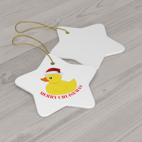 Christmas Cruising Duck Ornaments Cruise Tree Ornaments   