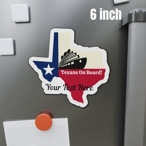 Personalized Texas Cruise Door Magnet Cruise Door Magnets Cruise Into