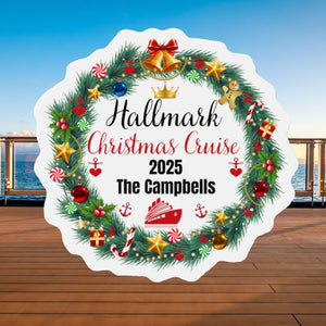 Hallmark Christmas Cruise Door Magnet Cruise Door Magnets